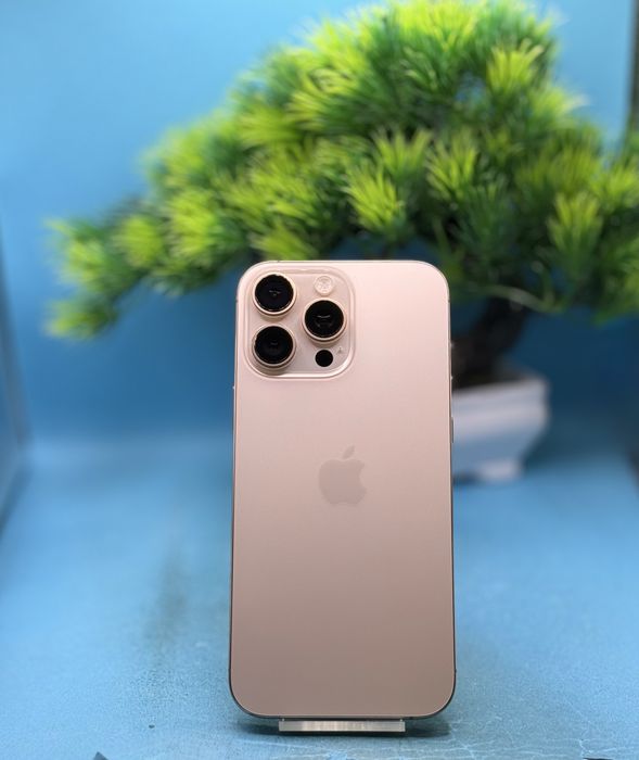 ГАРАНЦИОНЕН!!! Apple iPhone 16 Pro Max, 256GB, 5G, Desert Titanium