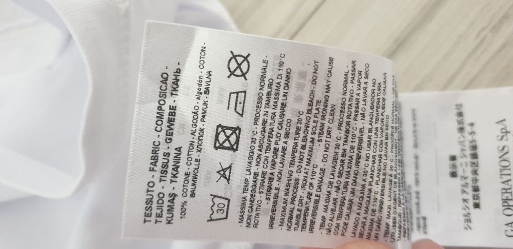 Armani Exchange A/X Organic Cotton /  XL НОВО! ОРИГИНАЛ! Мъжка Тениска