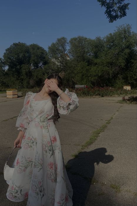 Платье пышное летнее