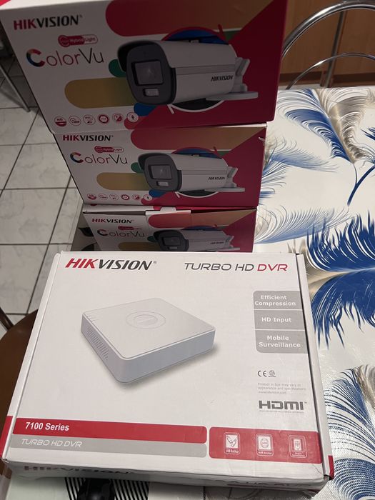 Vând chit supraveghere video nou