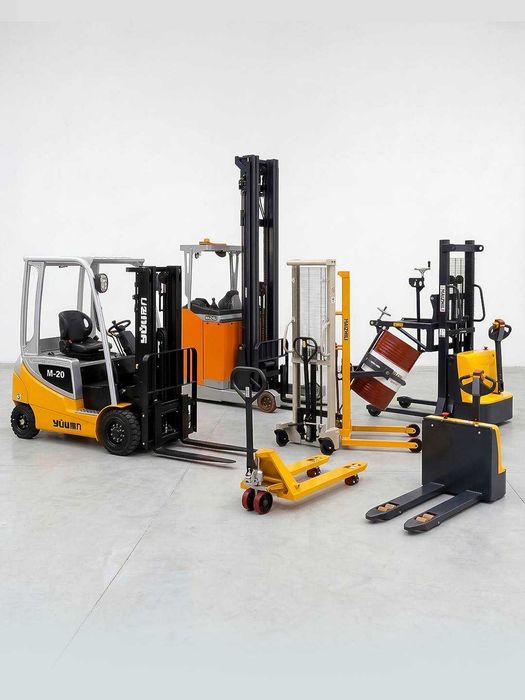 Haizhili Roxli Transpolet Shtablyor Dizel, Elektr Kara Reach Truck