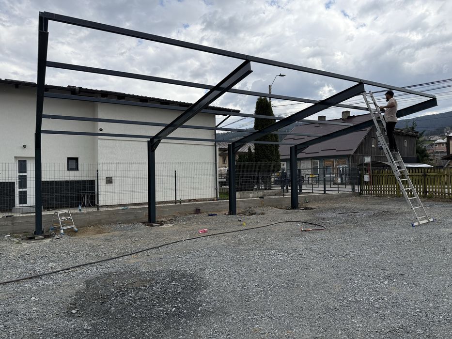 Structura metalica carport auto