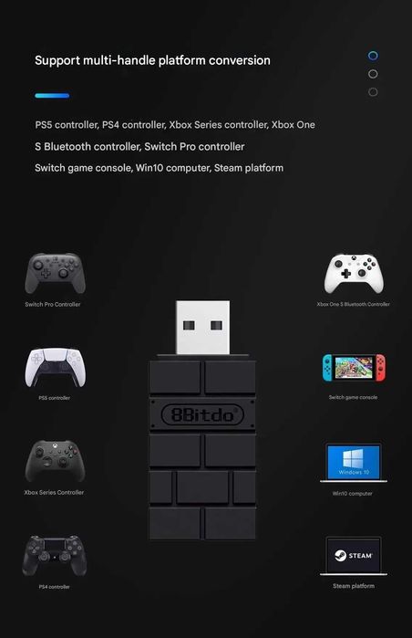 8Bitdo USB Wireless Adapter 2