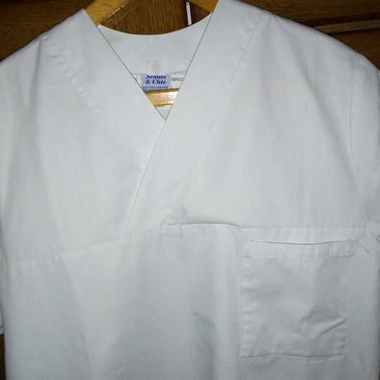 Set Halat Alb Medical-Farmacie din Germania