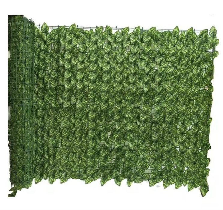 Gard Viu Artificial Gard Protectie Artificial iedera 3x1m 300x100cm rezistent UV verde natural