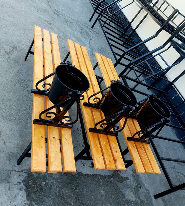 Скамейка лавка без спинки лавка