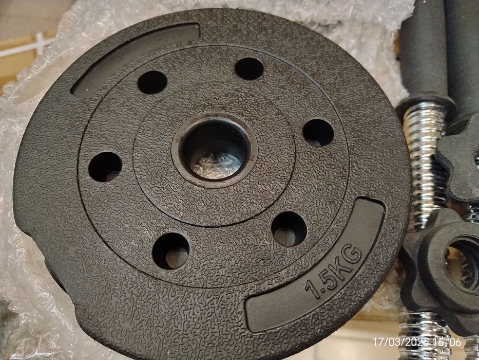 Гири (дъмбели) от 1,25 до 15кг всяка