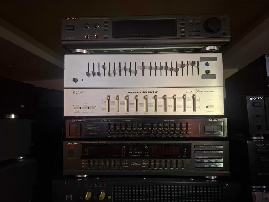 egalizator eq procesor sunet pioneer gr 333 777 technics sh 8058