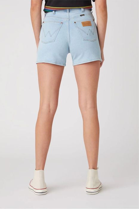 Wrangler Mom Denim Shorts ОРИГИНАЛНИ дамски къси дънки - 28