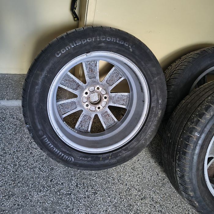 4 бр . 18 цола 5х 115 от шевролет каптива с гуми