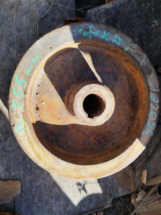 Fulie cu 3 curele de 22 mm 25,5 cm diametrul