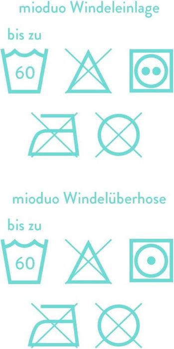 Пелени за многократна употреба и горни гащички Bambino Mio