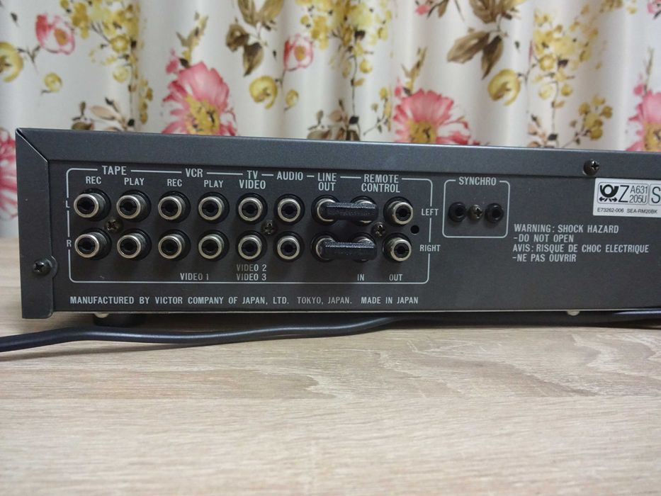 Preamplificator egalizator JVC SEA-RM20BK