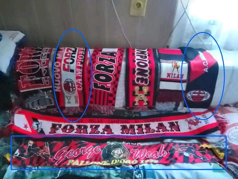 Продавам Футболни шалове!