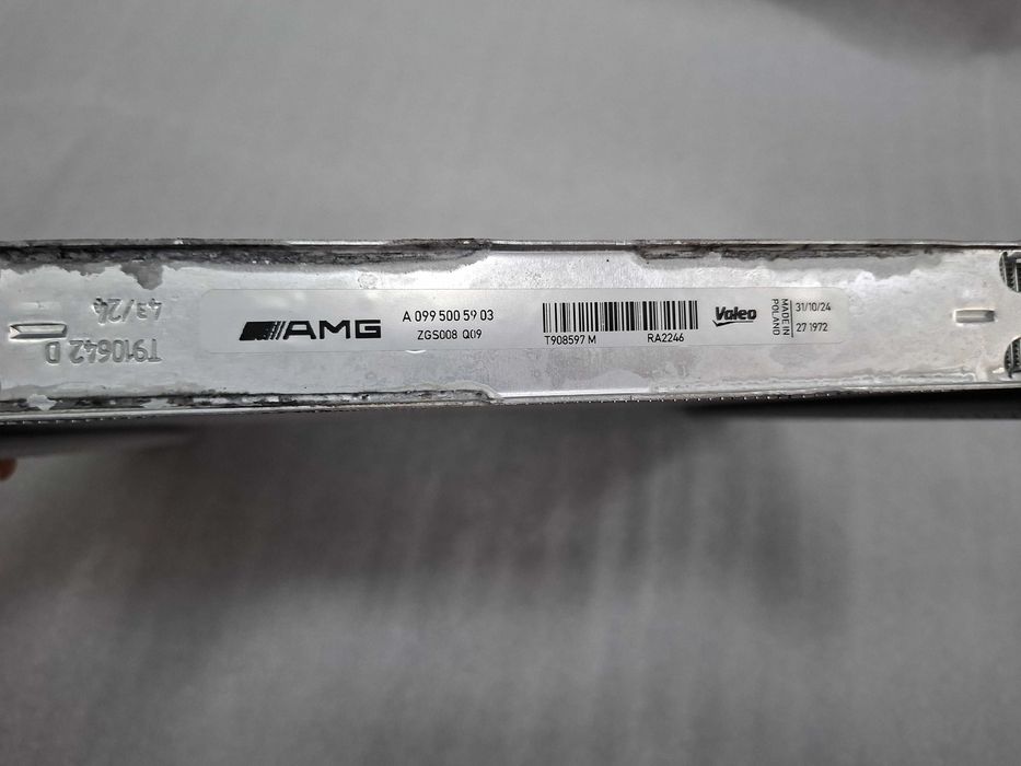 A0995005903 Нов оригинален Радиатор 63 AMG Mercedes W167 X167 W205 W253 GT GTS