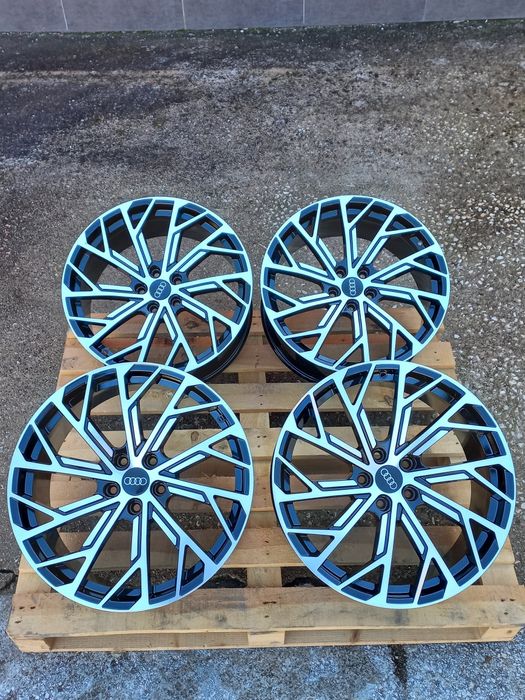 19 Audi 8.5j et35 A3 A4 A5 A6 A7 A8 TT Q3 Q5 Black polish