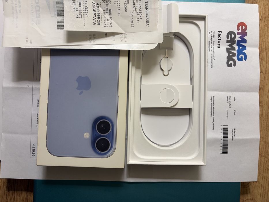 Vand Iphone 17 -256 GB
