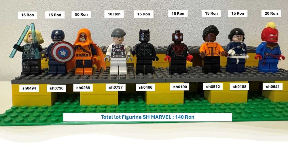 Lot Figurine Lego: SH, SW, Ninjago, Animalele & Altele