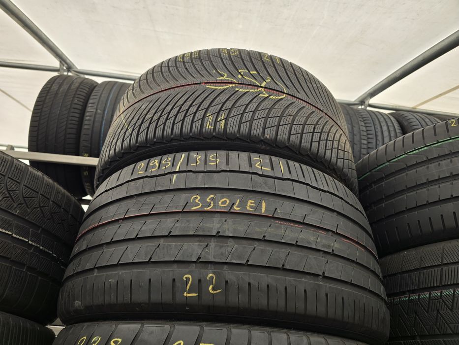 295 35 21 michelin m+s hankook vara