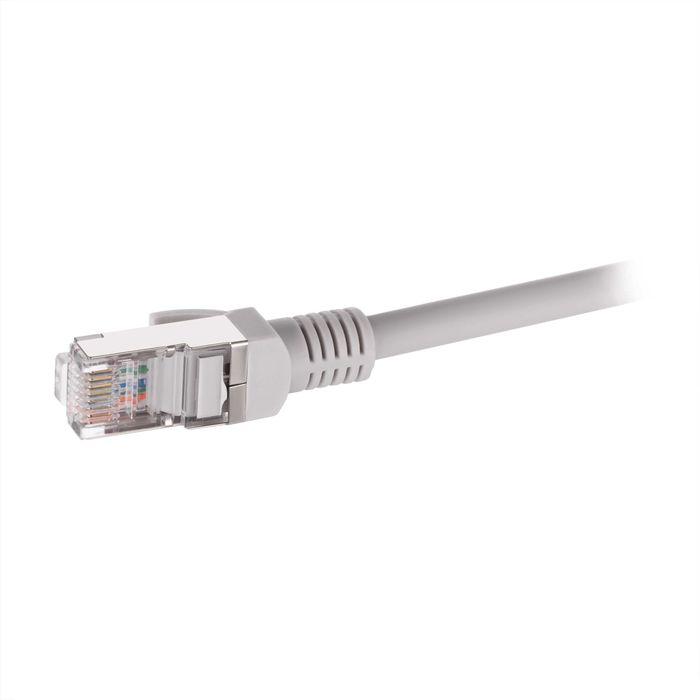 } Патч-корд 2E Cat5e FTP RJ45 2м LSZH серый