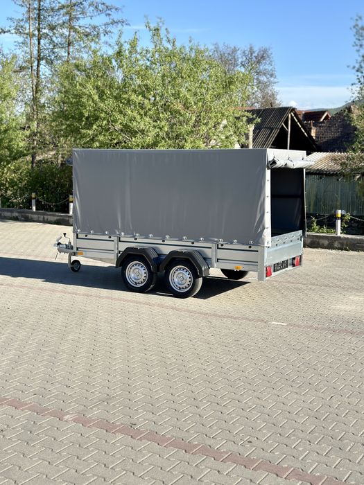 Remorca 2 axe, 750 kg ,NOUA,categoria B ,3 m lungime