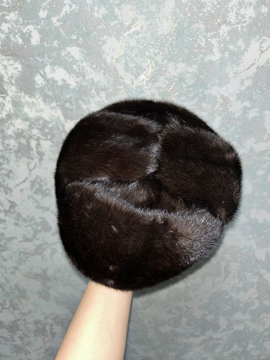 Норковый шапка.