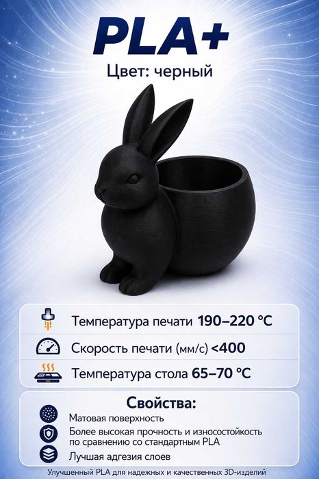 PLA+ филамент для печати на 3D принтере