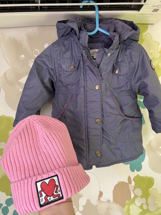 S.Oliver ново топло пролетно яке със шапка