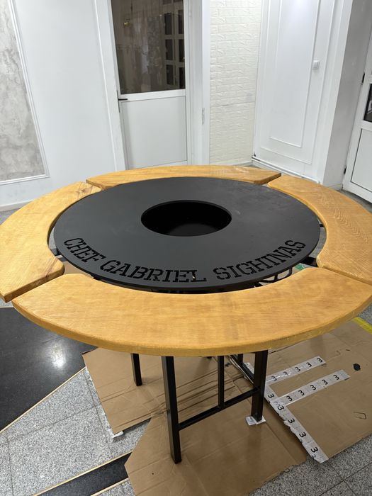 Gratar plita otel corten