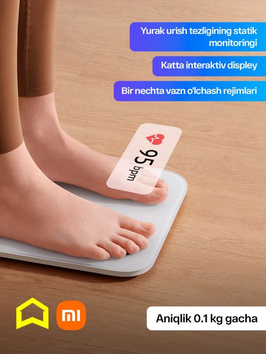 Умные напольные весы Xiaomi Mi Body Composition Scale S400