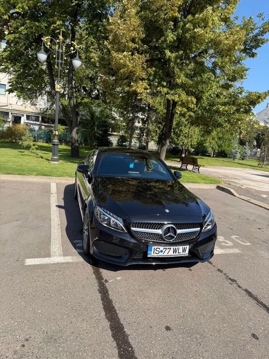Mercedes-Benz C180 AMG Coupe | 1.6 Benzină 156 CP | Automat | Burmester | 80.000 km | 2 seturi jante