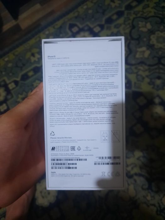 Айфон 15  128 3 ай болды алғаныма
