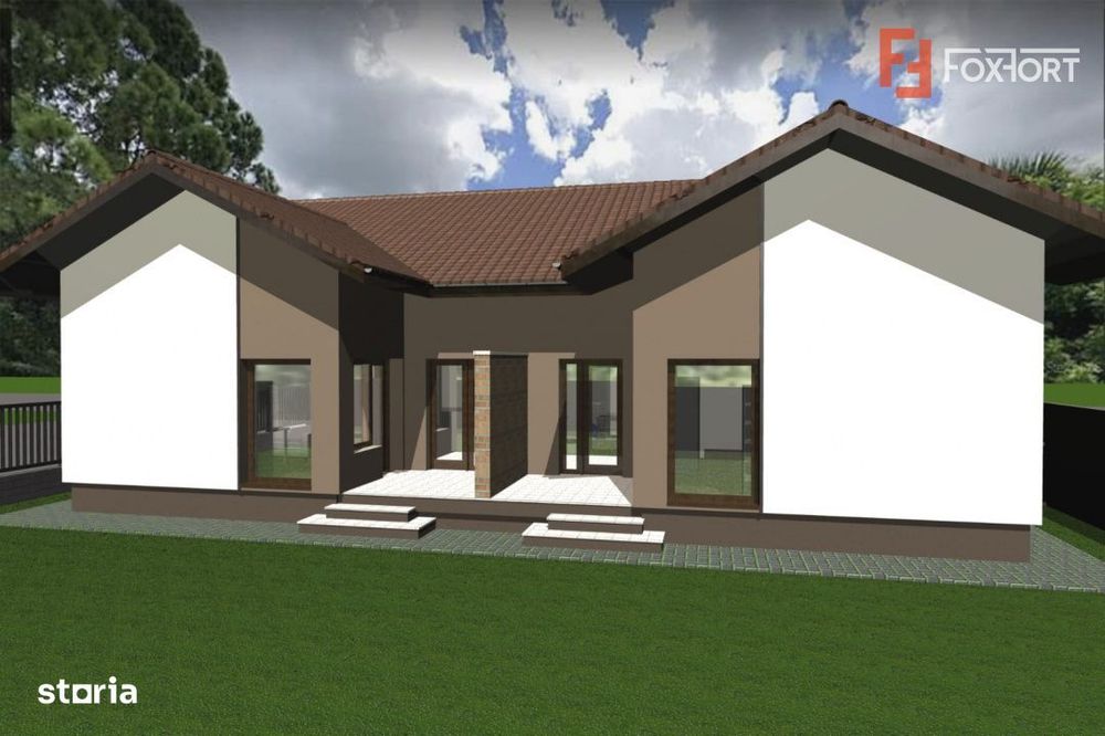 Teren intravilan pretabil constructii, autorizatie + fundatie, Giarmat