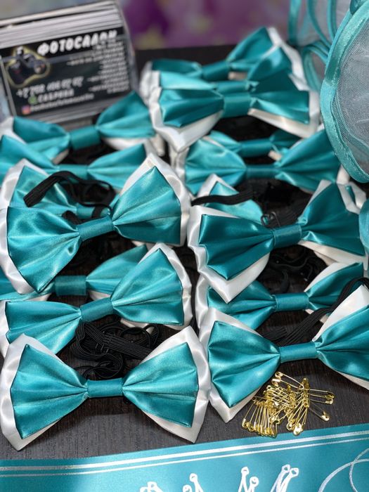 Именные Ленты бантики бабочки