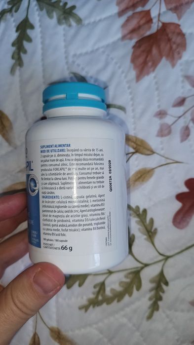 Capsule Forcapil împotriva căderii părului