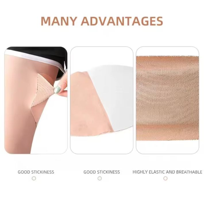 Водоустойчиви лепенки против притриване и рани на вътрешната част / между бедрата - 6 броя