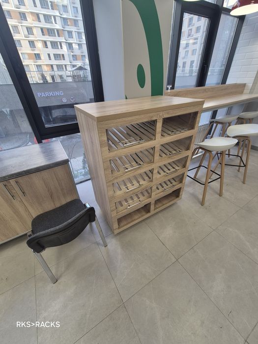 Прилавки витрина стеклянная касса остров торговый оборудование