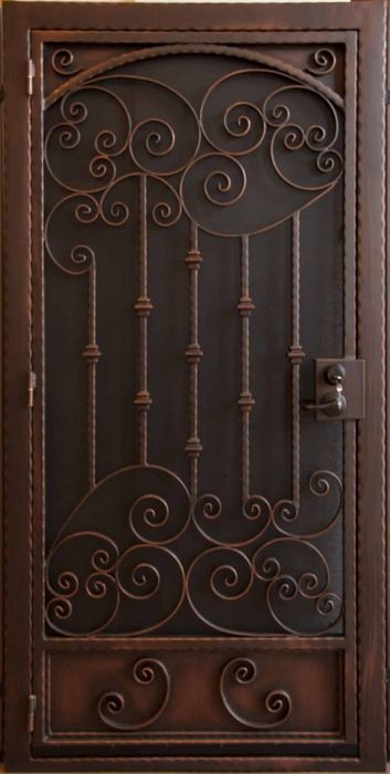 Двери металлические решетки перила жалюзи из оцинкованные листа