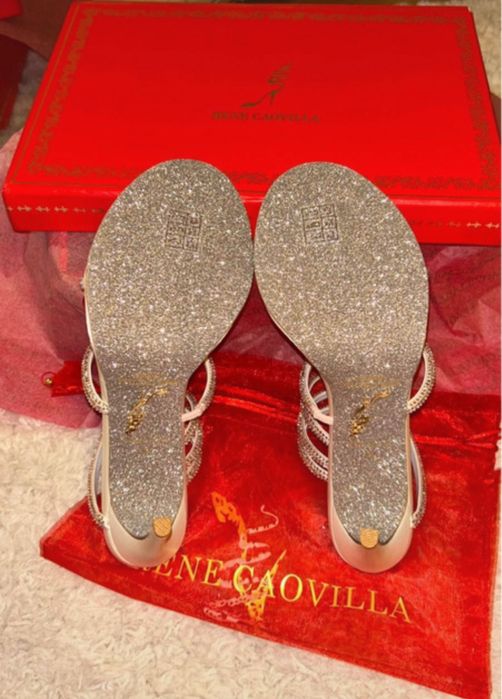 Sandale Rele Caovilla piele naturala pe stoc