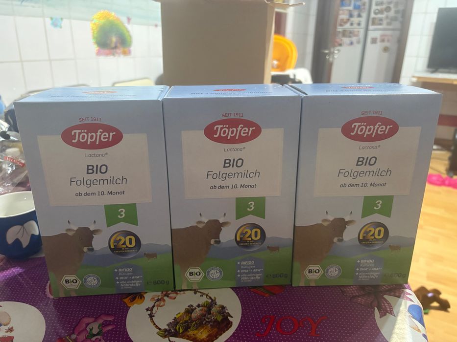 Lapte praf bebe topfer