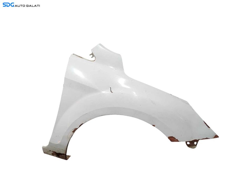 Aripa Dreapta Fata Ford Focus 2 FL Facelift 2007 - 2010 Culoare Alb (Sarita Vopseaua, Rugina) [LC0125SOS]