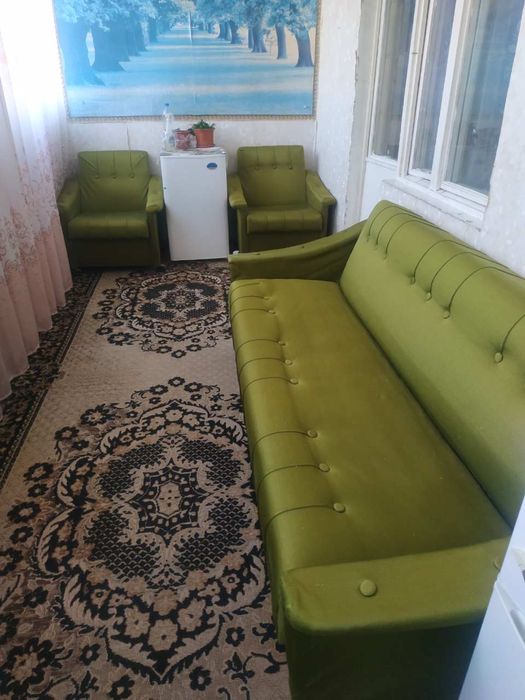 Диван +2 кресла