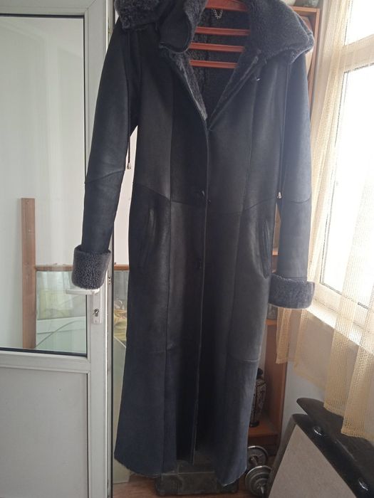 Женская дублёнка для стройной фигуры