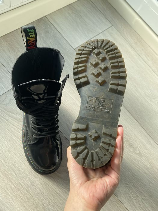 Bocanci piele Dr. Martens