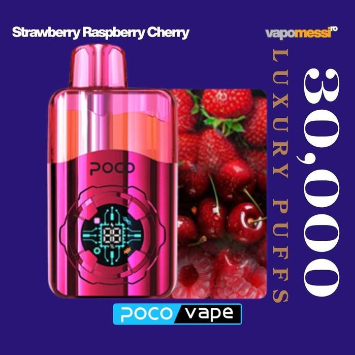 Vape Poco SC 30.000 Puffs cu lichid vizibil Longeviv si calitate !