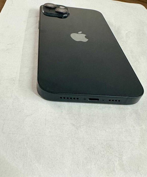 Iphone 14 plus 256 gb, husa folie, negru, stare foarte buna
