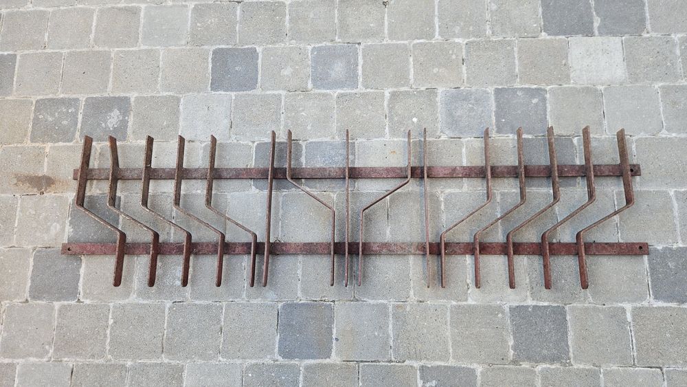 Gard de gradina din fier, 150x40cm