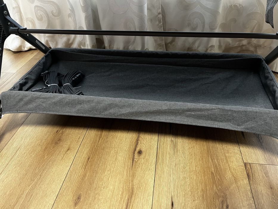 Бебешка кошара Lionelo Leonie Plus 3 в 1 – Grey Stone