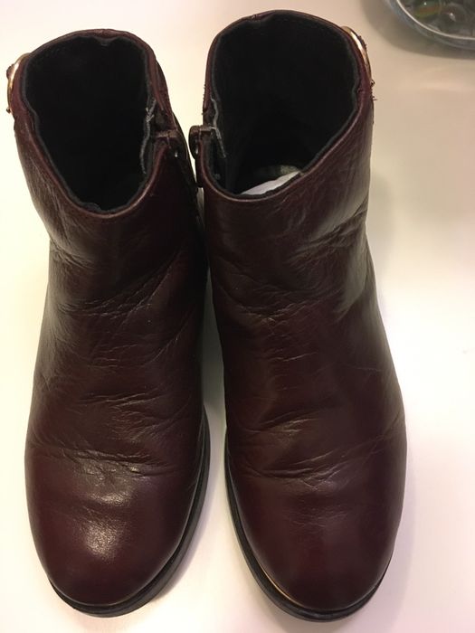 Кожени боти за момиченце