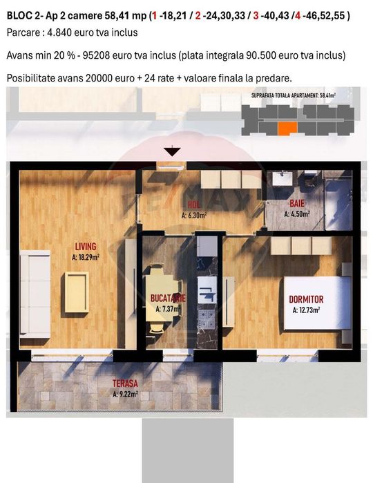 Apartamente noi in Fundeni- Dobroesti